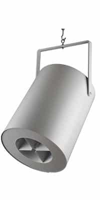 AIRIUS destratificator - Modellen DS-15 / DS-25 / DS-45