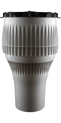 Airius industriële luchtdestratificator - Model 100-EC